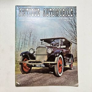 Antique Automobile 1966 Magazine November -December Volume 30 Issue 6